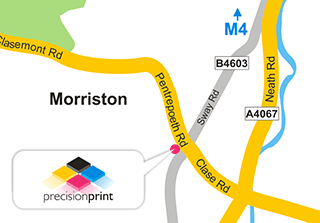 Map of local area