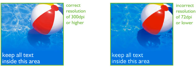 Correct Resolution of 300dpi